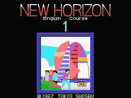 New Horizon English Course 1 Title Screen